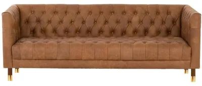 Produktbild von Chesterfield Sofa Dreisitzer Braun xxl big Möbel Leder Wohnzimmer Modern Neu
