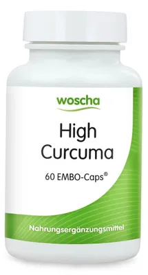 Produktbild von Woscha High Curcuma - 60 Kapseln