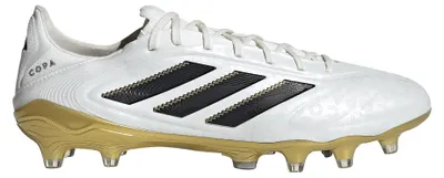 Image de Adidas Copa Pure III Elite FG, chaussures de football, blanc et or, taille 42