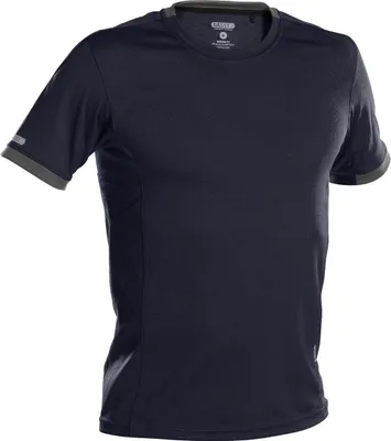Produktbild von DASSY® Nexus T-shirt NACHTBLAU/ANTHRAZITGRAU Gr.M Länge: STANDARD