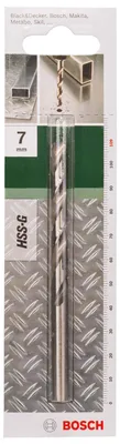 Produktbild von Metallbohrer HSS-G, DIN 338 D= 7,0 mm; L= 109 mm