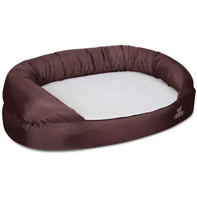 Zdjęcie produktu dla Ortopedyczne legowisko dla psów XXXL – 135 x 85 cm | Brązowe