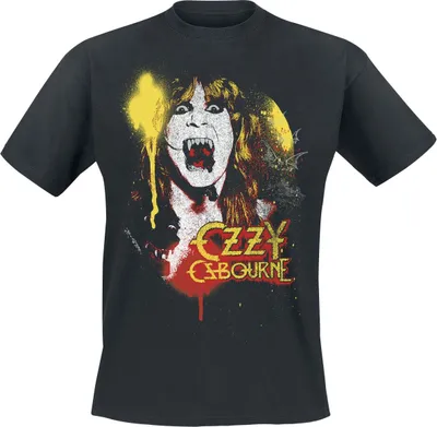 Produktbild von Ozzy Osbourne T-Shirt Herren Screaming Devil schwarz XXL