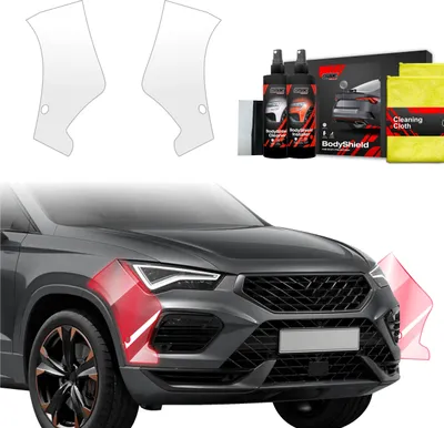 Obrázek produktu pro Ochranná fólie 2 v 1 Grizz Protector na nárazník – Cupra Ateca (2020–2025)