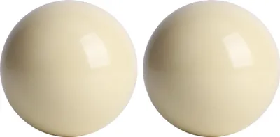 Obrázek produktu pro 2 kusy kulečníkových koulí bílé kulečníkové koule snooker tréninková koule standardní 5,72 cm