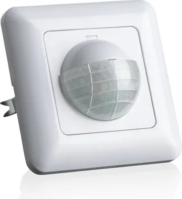 Produktbild von Bewegungsmelder Unterputz LED geeignet 600W Bewegungssensor 190° 3-Draht SEBSON