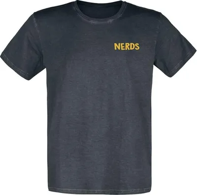Produktbild von Sesame Street T-Shirt Herren Nerds Are Cool - Ernie und Bert schwarz M