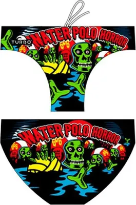 Produktbild von Turbo Horror Badeslip Mehrfarbig 2XL Herren Mehrfarbig 2XL