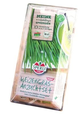 Produktbild von Grünsprossen-Anzuchtset Sperli Weizengras