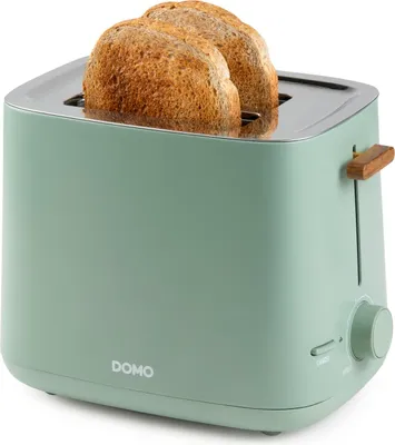 Produktbild von Domo DO973T, 2 Scheibe(n), Salbei, 1000 W, 0,75 m, 247 mm, 172 mm
