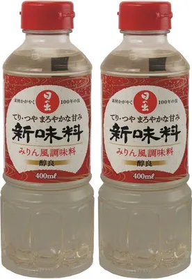 Produktbild von [ 2x 400ml ] HINODE  japanisches Würzmittel ( Mirin ) zum Verfeinern und Marinieren