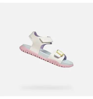 Produktbild von Geox Weiße Mädchensandalen Sandal Fusbetto 39