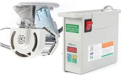 Silnik maszyny do szycia serwomotor wyłącznik wyciszenia Bezszczotkowy silnik do przemysłowej maszyny do szycia 220V (750W)