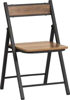 Obrázok produktu pre SoBuy FST88-PF Skladacia stolička Kuchynská stolička Výška sedadla 33cm Vintage WHT cca: 46x80x48cm