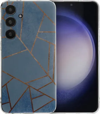 Produktbild von imoshion Design Hülle Samsung Galaxy S24 Plus - Blue Graphic