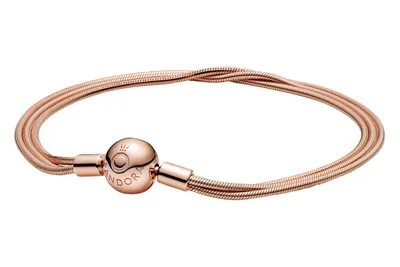 Obrázok produktu pre Viacradový hadí náramok PANDORA ROSE