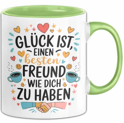Produktbild von Beste Freundin Tasse Geschenkidee Eine Beste Freundin (Grün)