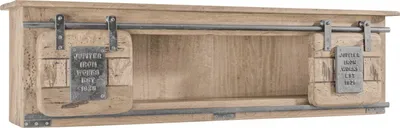 Immagine prodotto di MASSIVMOEBEL24 | mensola in legno di Mango 130x25x35 sbiancato laccato RAILWAY #365