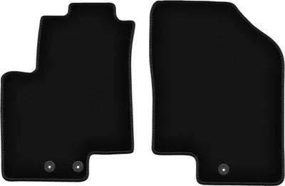 Immagine prodotto di Wielganizator Tappetini anteriori in velluto per Hyundai ix20 (2010-2018, minivan) neri, set 2 pz, con fissaggi