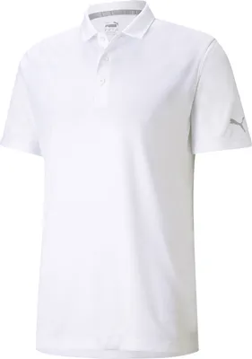 Immagine prodotto di Polo da golf PUMA Gamer da uomo, bianco brillante, XS