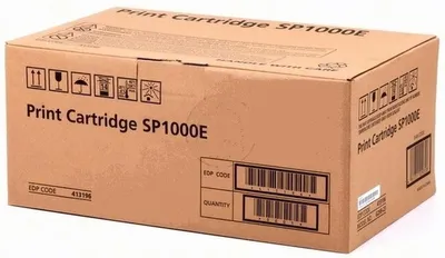 Produktbild von Ricoh Toner SP1000E, 4000 Seiten, Schwarz