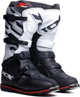 Obrázok produktu pre Motocyklové topánky TCX X-BLAST black/white/red 47