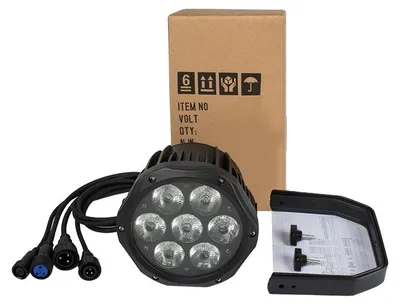 Produktbild von Bühnenscheinwerfer, wasserdichtes Design, hoher Lichtstrom, IP65 7x18w