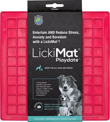 Produktbild von LickiMat Playdate - small 20 x 20 cm, Farbe:pink