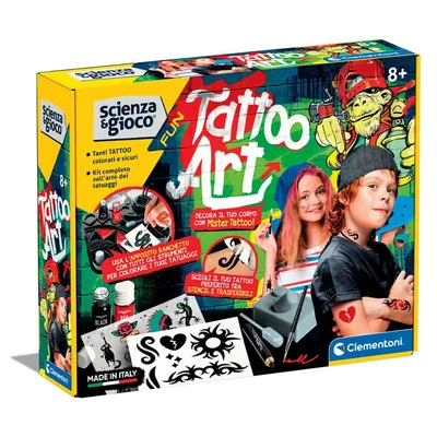 Produktbild von Clementoni Science & Play Tattoo Art