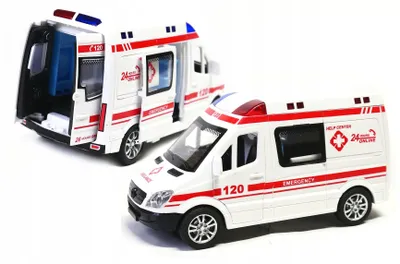 Produktbild von Dromader Ambulance Notarztwagen mit Licht und Sound