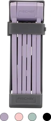 Produktbild von FISCHER Faltschloss MINI FK65/6 - verschiedene Farben Farbe: Schwarz/Grau