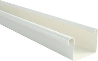 Produktbild von Marley Kastenrinne Kunststoff eckig Verkehrsweiß RAL 9016 NW 70 mm L = 1000 mm
