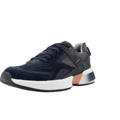 Produktbild von Geox C9004 naviglio Herrenschuhe Schnürschuhe Schnürer Grau Freizeit, Schuhgröße:41 EU