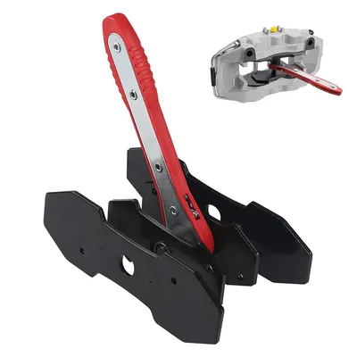 Produktbild von Ratschen Bremssattel Rücksteller, Bremsenrücksteller Set mit 4 Aufhängern, für Einzel- & Mehrkolben-Bremssättel