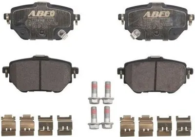 Produktbild von ABE Bremsbeläge Satz Hinten für TOYOTA YARIS CROSS (MXP) C22047ABE