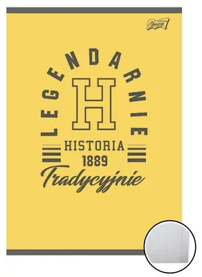 Produktbild von College History Notizbuch A5 60k thematisch mit einem Notizbuch Unipap