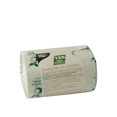 Produktbild von Papstar 87664, 120 l, Grün, Polyacticsäure (PLA), 1230 mm, 880 mm, 10 Stück(e)