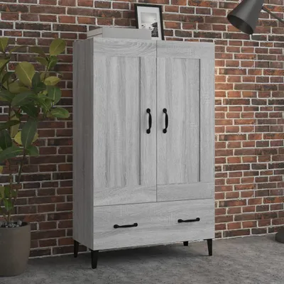 Produktbild von Maison Exclusive - Highboard Grau Sonoma 70x31x115 cm Holzwerkstoff