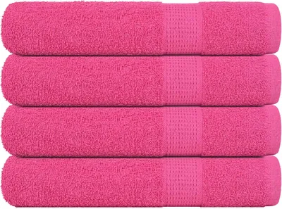 Produktbild von Saunatücher FROGN 4 Stk. Rosa 80x200 cm 360 g/m²