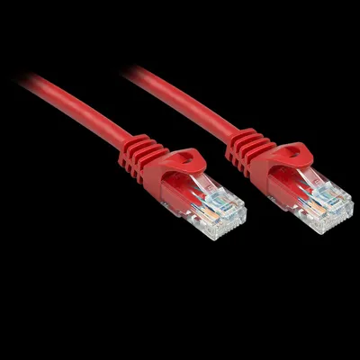 Image de LINDY Patchkabel Cat6 U/UTP Basic rot 10m