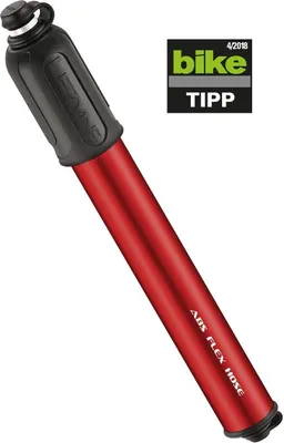 Lezyne Fahrrad Minipumpe CNC Drive HV - rot-glänzend