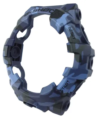 Produktbild von Casio G-Shock Bezel aus Resin Lünette Camouflage blau GA-700CM-2AER
