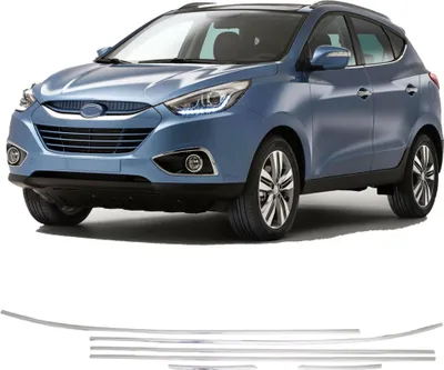 Obrázok produktu pre Nerezové lišty okien Hyundai Ix35 2010-2015