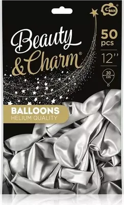 Produktbild von Beauty&Charm Metallic Ballons 30cm 50 Stück - (Party, Luftballons)