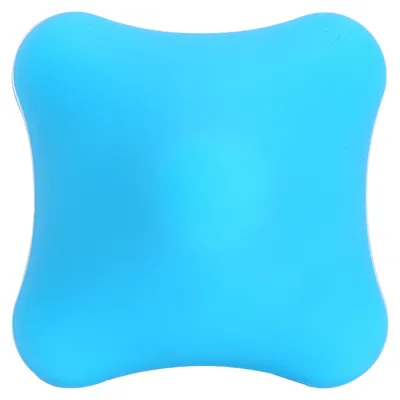 Produktbild von Silikon-Hand-Muskel-Relax-Massageball, Schmerzlinderung, Nacken- und Fußübung, Faszienball, Blau