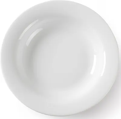 Zdjęcie produktu dla Talerz głęboki do zupy OPTIMA biała porcelana śr. 220mm zestaw 12szt. - Hendi 770863