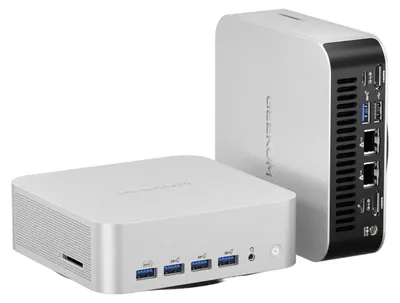 Produktbild von Geekom A8 Max R7 Mini PC AMD Ryzen 7 8745HS 16GB DDR5 RAM 1TB SSD Dual 2.5G LAN Win 11 Pro Virtualisierung Proxmox Homelab Office Desktop - BuyPlugGo