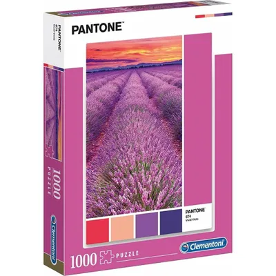 Immagine prodotto di Clementoni 1000Pcs puzzle Pantone vivid Viola 39493