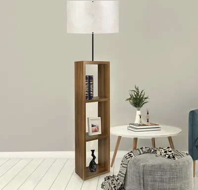 Produktbild von Opviq, AYD-1797, Stehlampen, Braun, Holz, 15 x 90 x 140 cm
