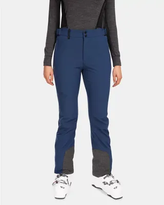 Zdjęcie produktu dla Damskie softshellowe spodnie narciarskie Kilpi RHEA-W, DARK BLUE, rozmiar 38
